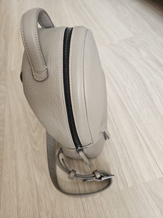 Ghiozdan Laura Maxim Macaron warm grey