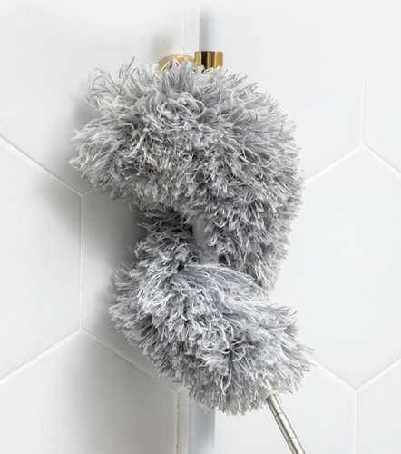 Телескопична четка за прах с 2 приставки, дължина достигаща до 250 см