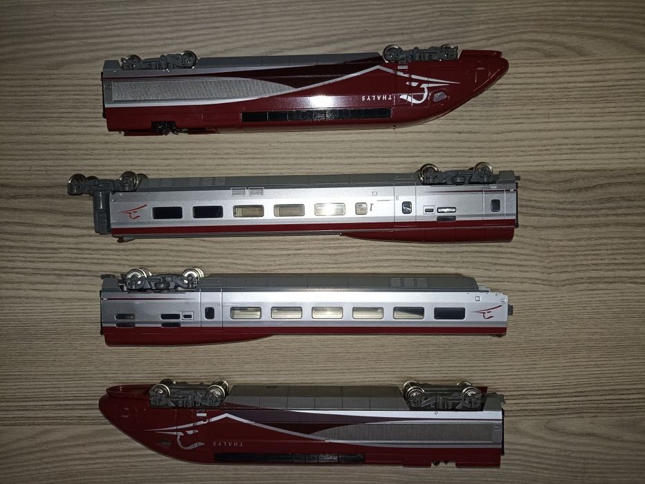 Set trenulet electric de viteza thalys mehano scara H0