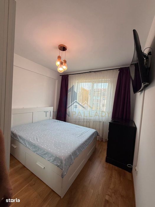 2 Cam Mobilat Modern,Centrală Proprie ,AC,Parcare,Titan-Parcul Teilor
