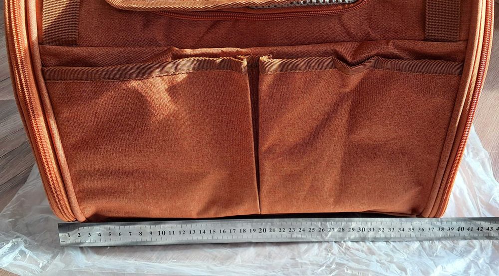 Раница за котка с разширяемо дишащо пространство/ Транспортна чанта