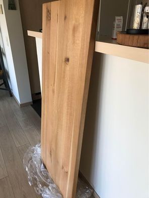 Дъбов плот за маса или бюро