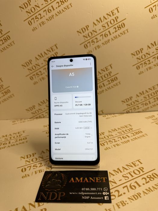 NDP Amanet Braila Oppo A5(58219)