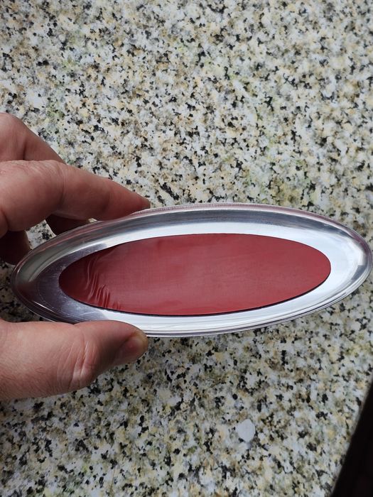 Sigla / Emblema metalica Ford 14,5 x 5,8 cm (Focus, mondeo, kuga etc)