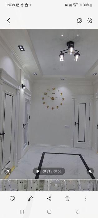 Евро ремонт квартира ижарага берилади