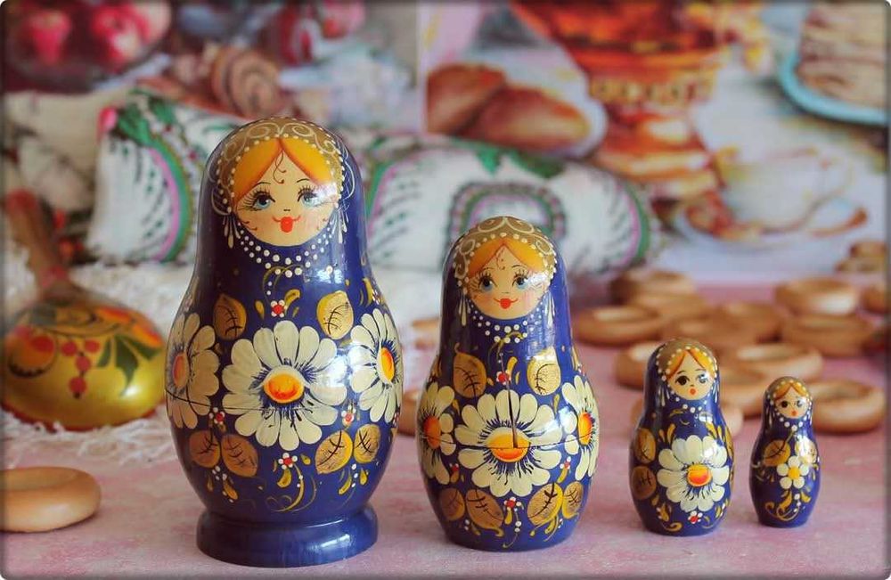 Матрьошки, руски лъжици