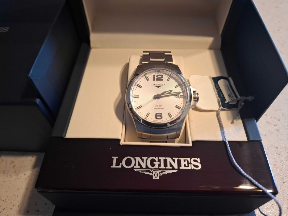 Ceas Longines, Conquest, VHP, 43mm, L3.726.4.76.6