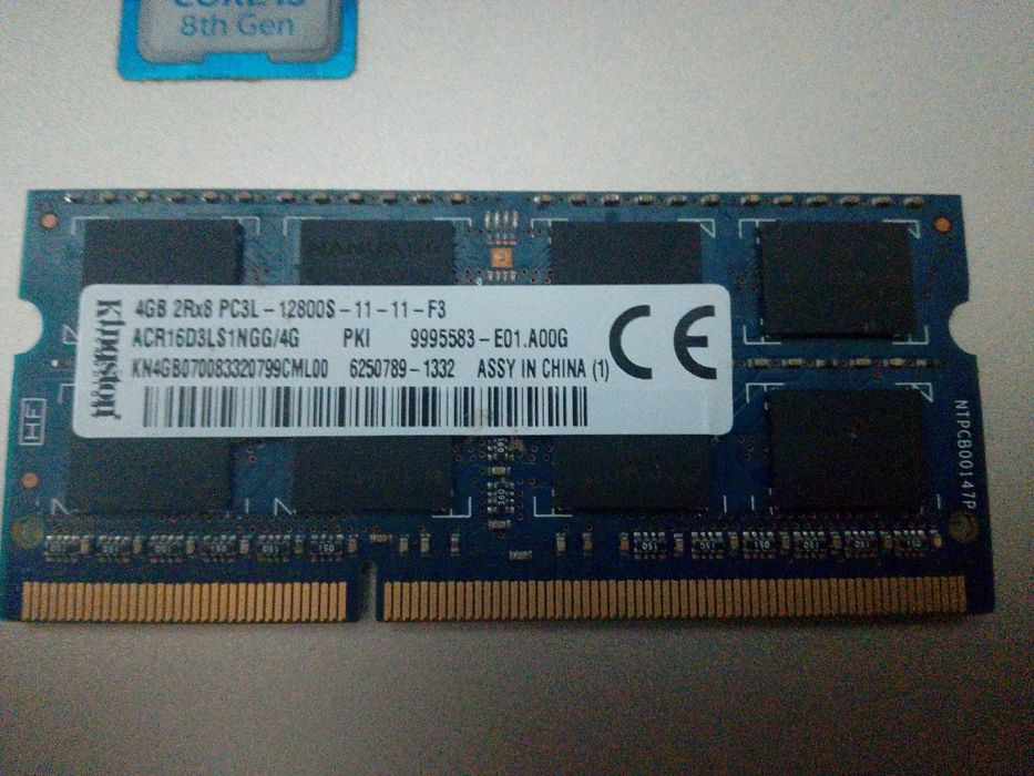 Modul RAM Kingston DDR3 4gb ECC