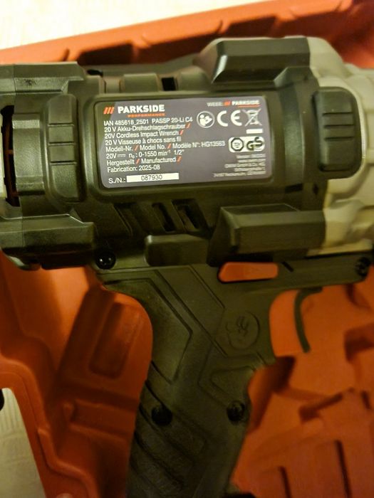 Нов Безчетков Акумулаторен Гайковерт 1356Nm Parkside Performance