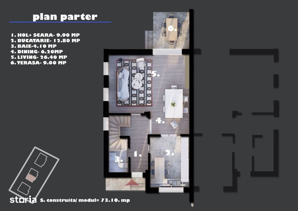 Duplex Cornetu | 130 mp | Curte 230 mp  Comision 0% Direct Dezvoltator