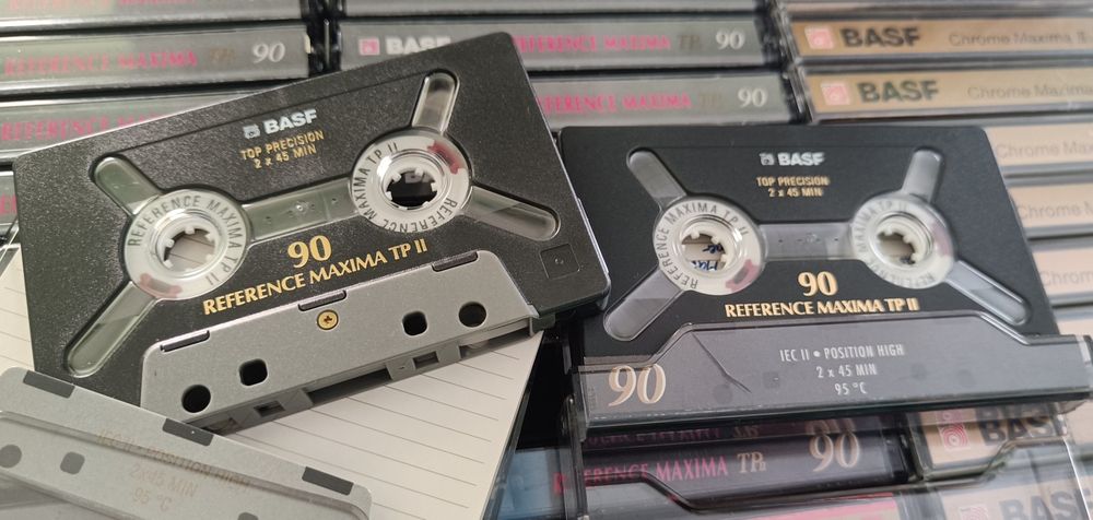47x Basf TPII, Maxima, Futura, Go for it casete audio
