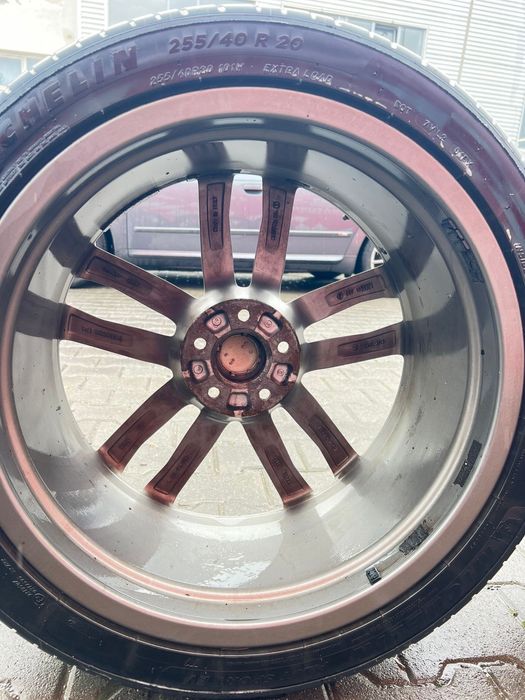 Jante originale din Titan Audi A5 A6,A7,A8-Anvelope  vara Michelin 255/40/20 ca noi!