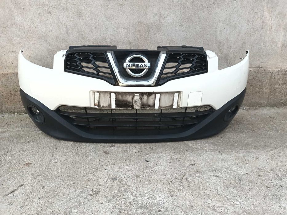 предна броня  нисан кашкай 10-14 маска решетка халогени NISSAN QASHQAI