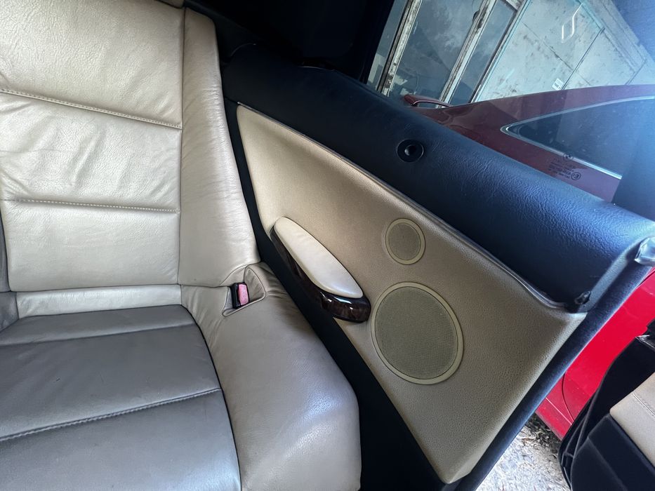 Ел. Салон за е46 кабрио бежов ( e46 cabrio salon ) седалки и кори