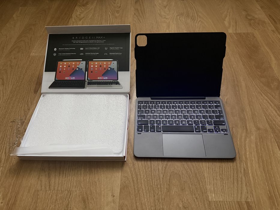 Brydge 11 MAX+ tastatura wireless cu trackpad pentru iPad Pro si Air
