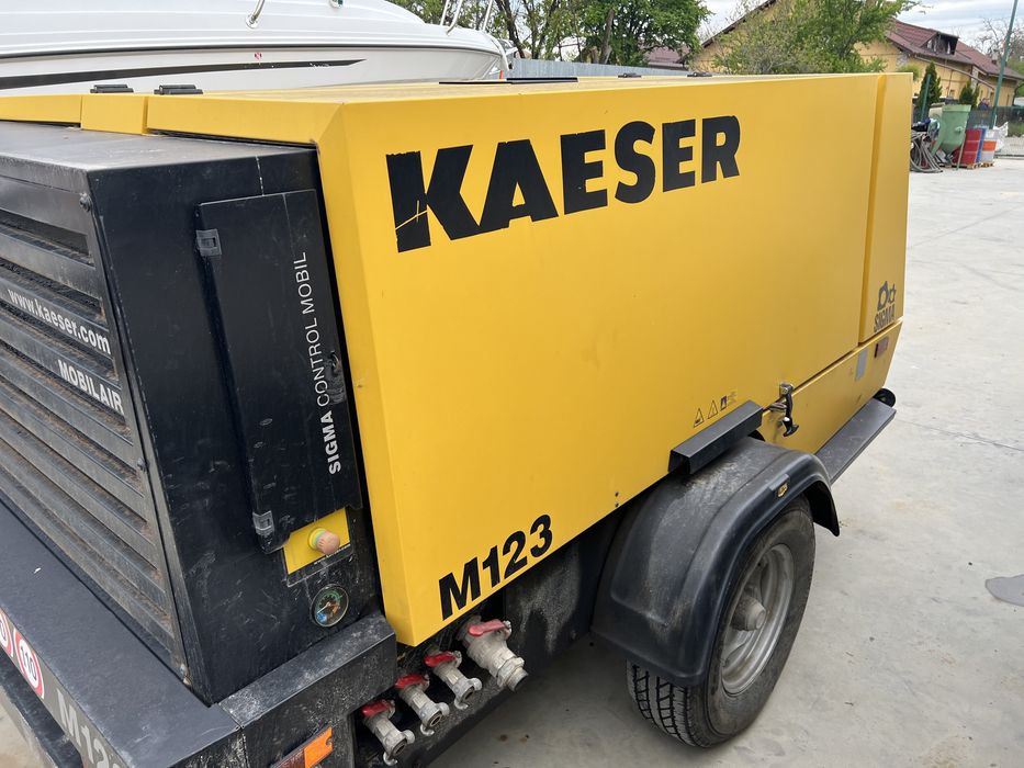 Inchiriere motocompresoare Atlas Copco / KaeserM125/M123/M43