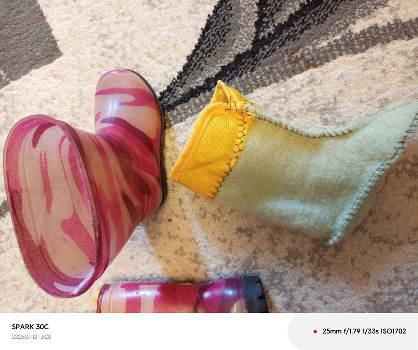 Резиновые сапожки