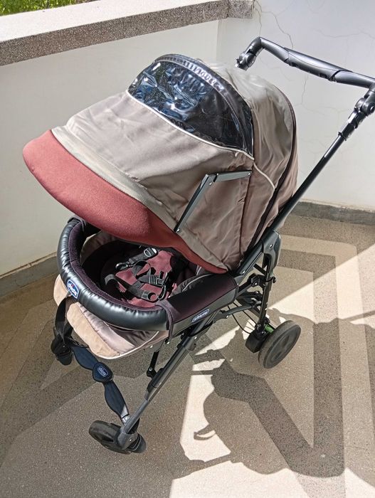 Количка за бебе Chicco Trio Living Smart Autofix, Brownie
