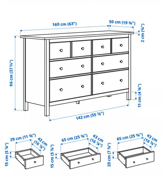 Комод IKEA “Hemnes”