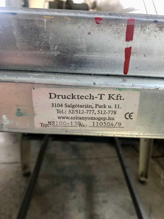 Masă de serigrafie Drucktech-T MS100-130 – de vânzare