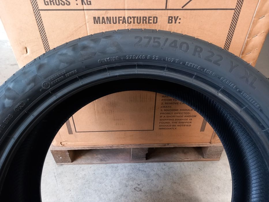 275/40/22 107Y XL 2бр.Continental PremiumContact 6 SSR (RSC)