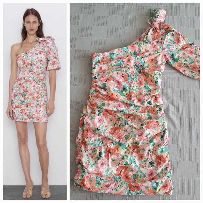 Рокля Zara с голо рамо