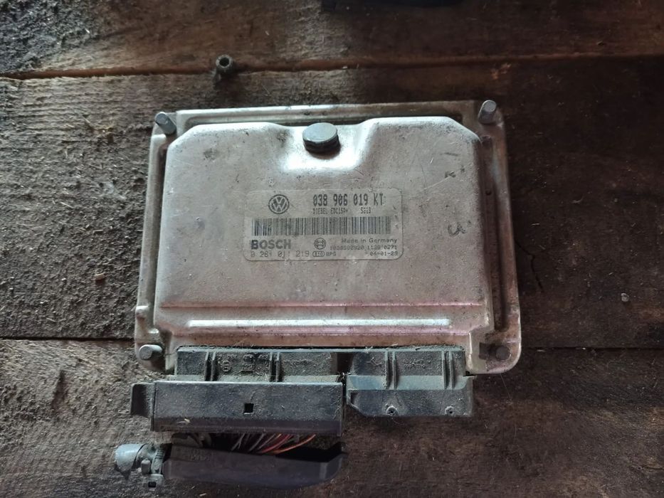 Calculator motor ECU, cod 038906019KT, 0281011219, Vw Polo (9N), Skoda Fabia 1 Seat Ibiza Cordiva 1.9 TDI