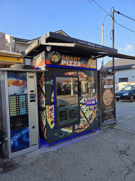 Вендинг машина за пица!!!