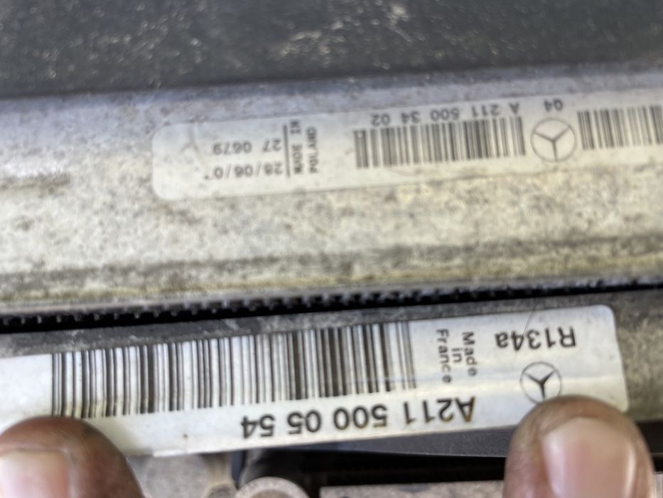 Set radiatoare Mercedes benzina 3.5 5.0 cls s GMV radiator apa aer