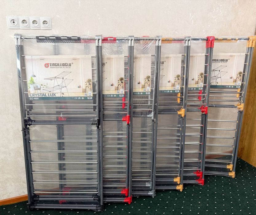 Сушилка  двухъярусная для белья из нержавейки