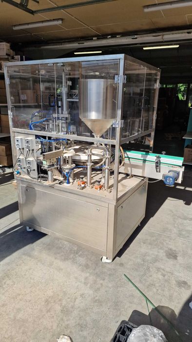 Машина за пълнене на флакони, пневматична - производство