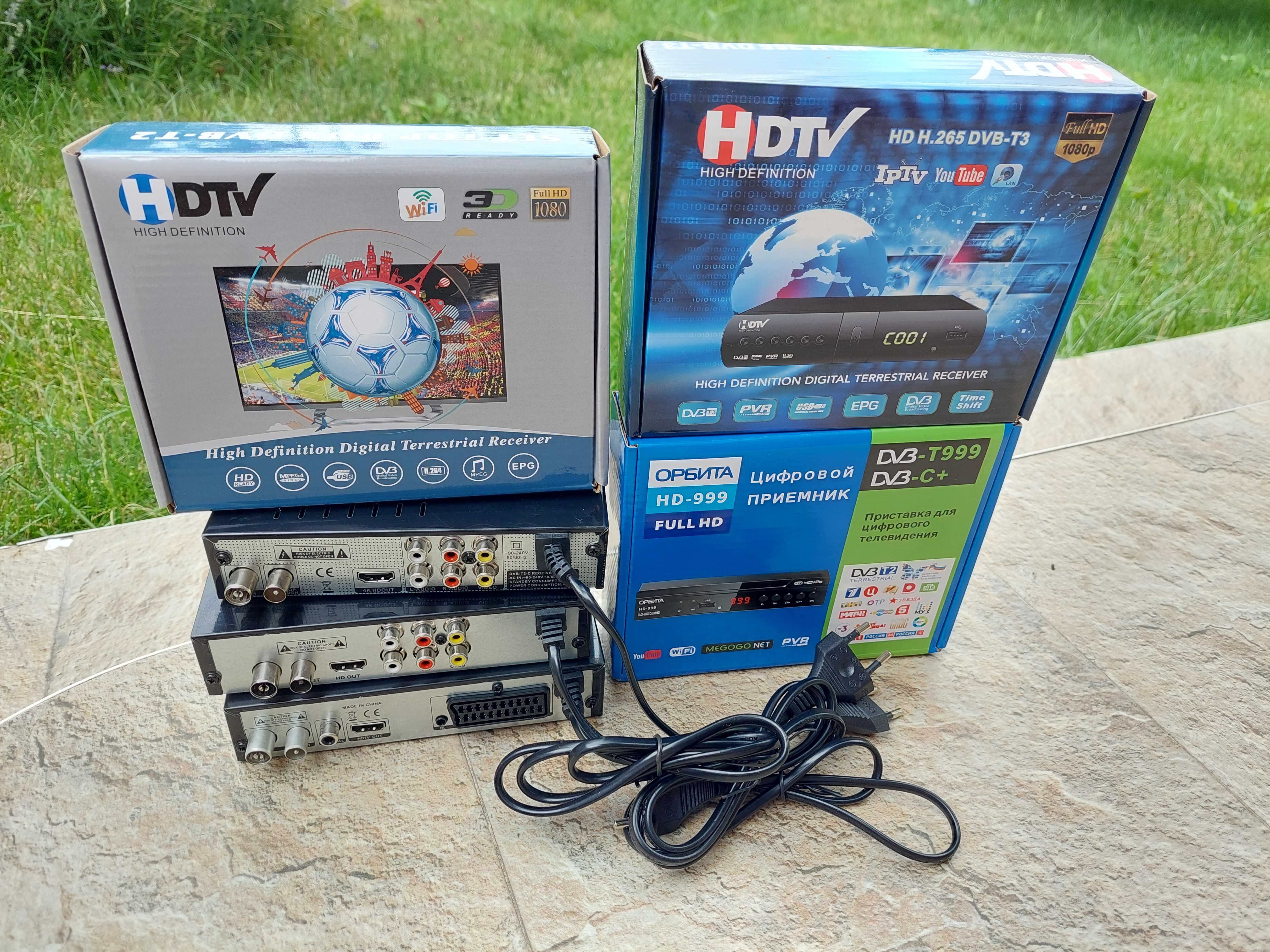 3 модел Ефирен Цифров Декодер DVB T2 Smart Безплатна Цифрова Телевизия ...