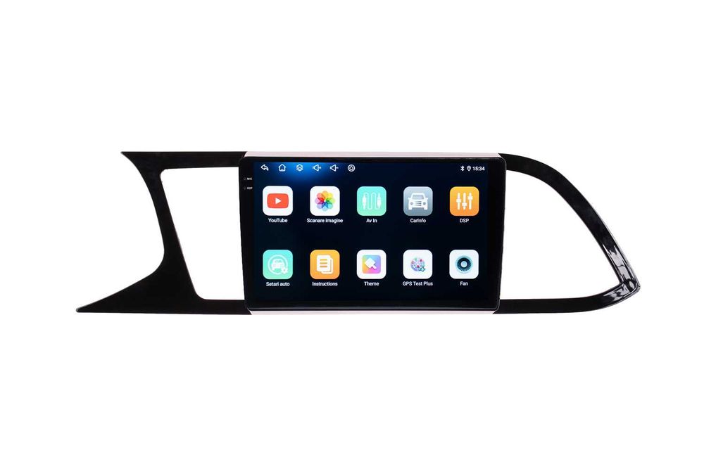 Navigatie Seat Leon 3 Android 14 , Carplay Android Auto + Camera