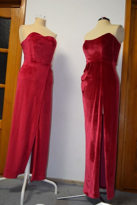 Rochie de catifea