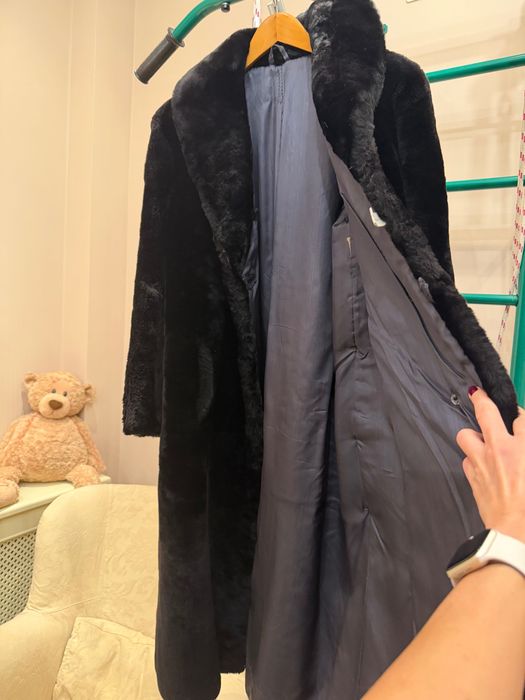 Шуба из натуральной овчины