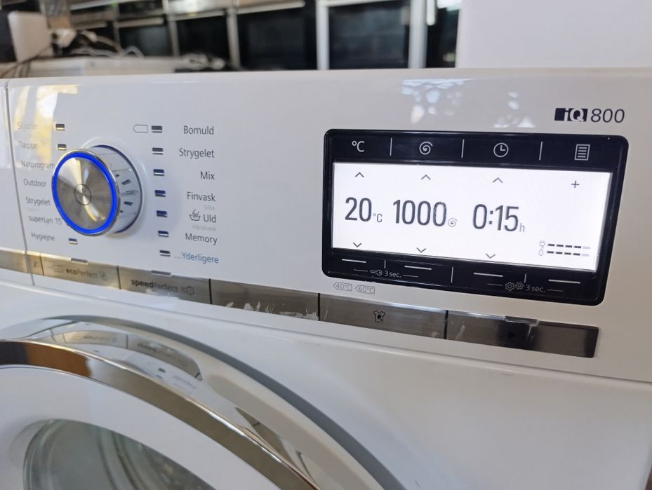 Немска инверторна пералня Siemens IQ800 А+++ 8кг