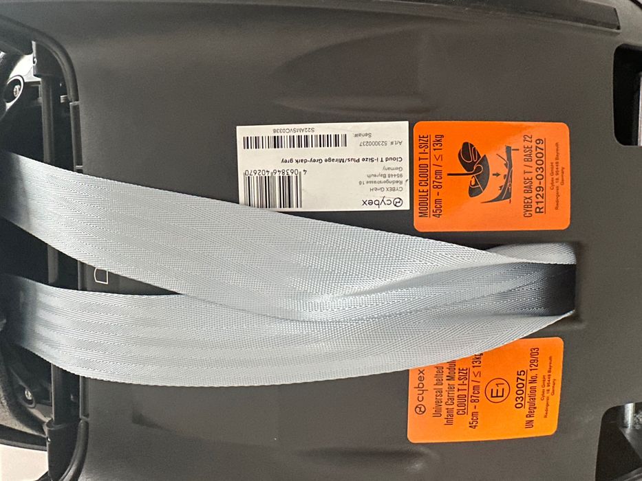 Vand scoica Cybex Cloud T I-Size Plus Grey