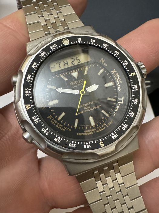 Ultra rar! Seiko Arnie h558-5010 japan. Colectie 1987.
