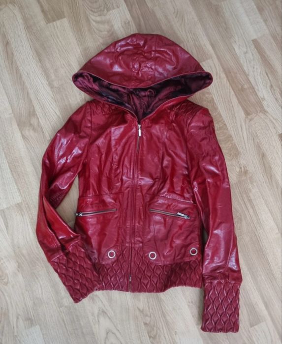 Geaca piele lacuita Pell Colection