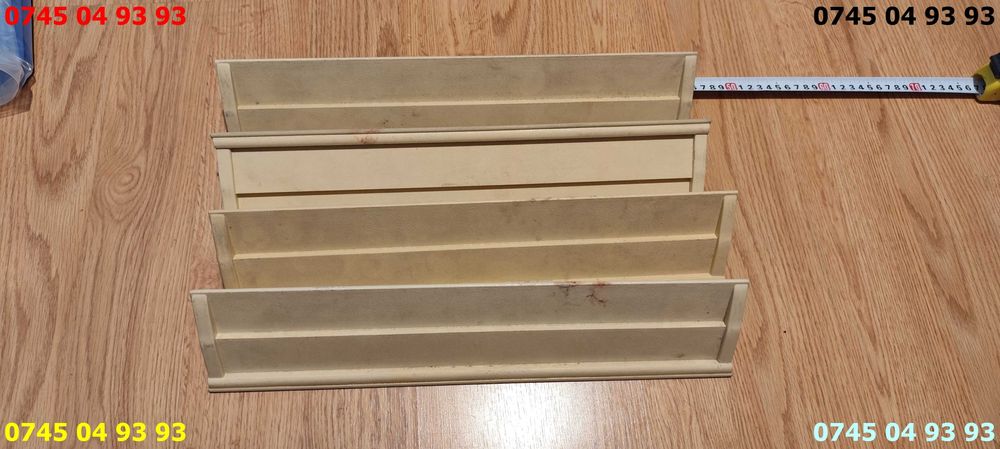 placi remi remy din plastic albe 4 buc