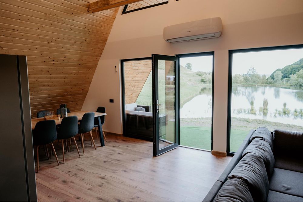 Cabana A-frame de inchiriat !