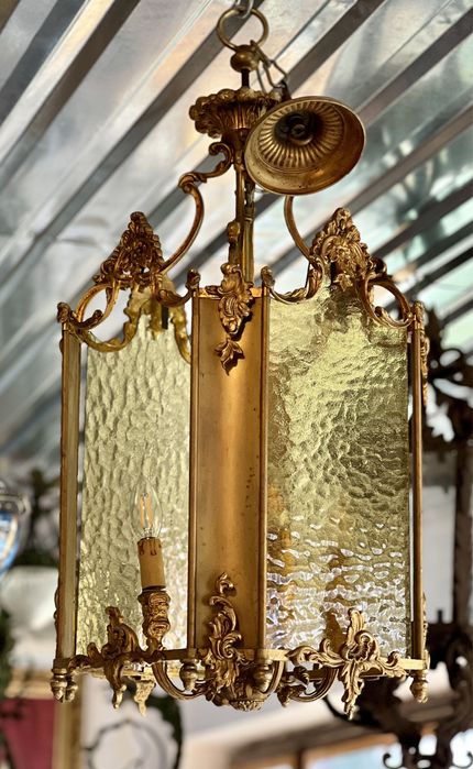 Lampă Bronz *** vintage / antic / vechi / retro ***