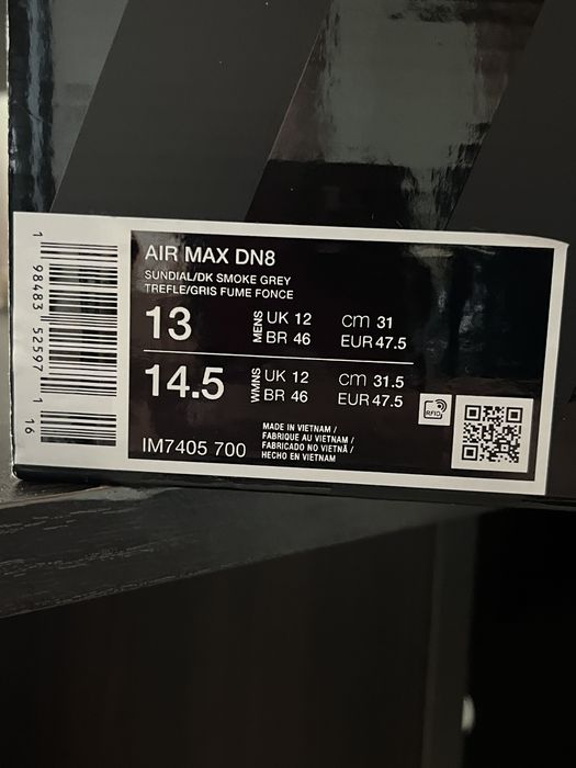 Nike AIRMAX DN8 47.5 чисто нови