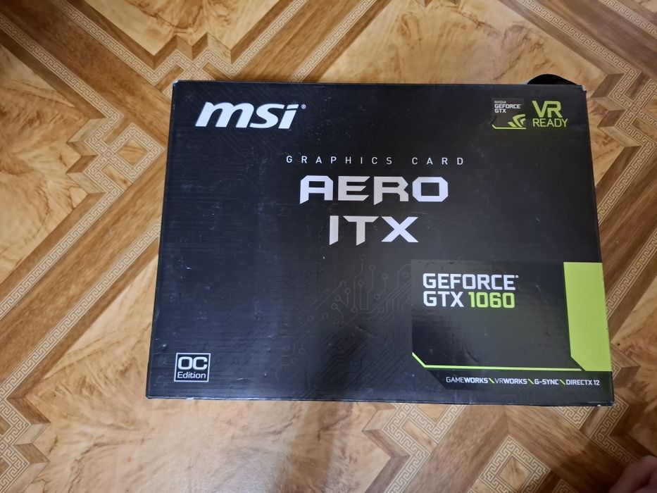 Продам msi  gtx 1060 6gb