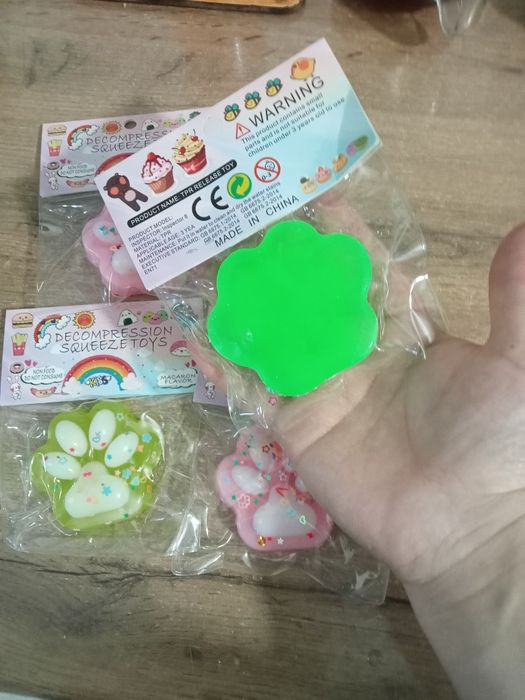 Лапка мягкое антистресс