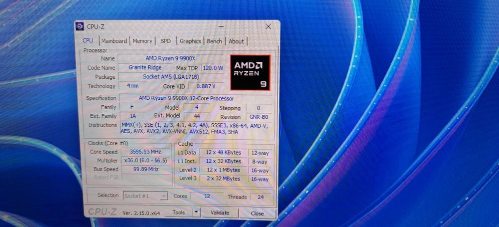 PC Gaming Ryzen 9 9900X /64Gb DDR5 /RTX 5070