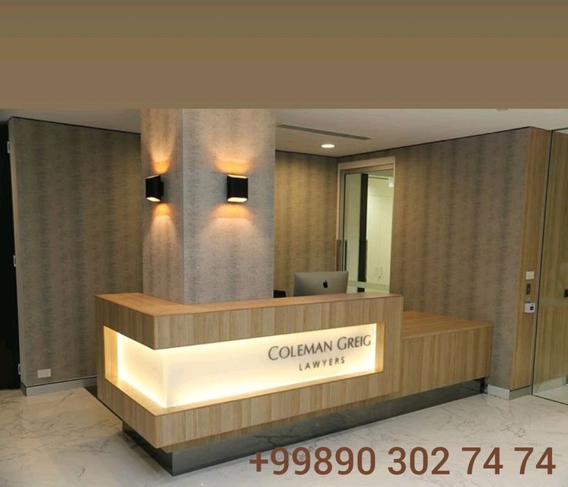 Reception Qabulxona va ofeslar uchun mebel Farg'ona