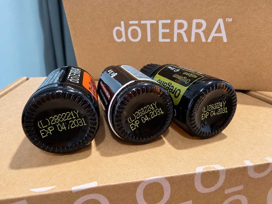 Етерични масла doTERRA Essential Oils - лимон, он гард и риган