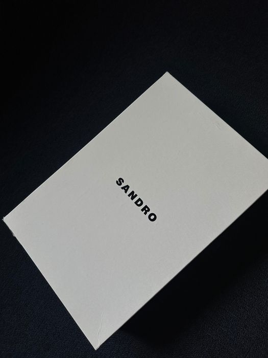 Сапоги кожанные Sandro