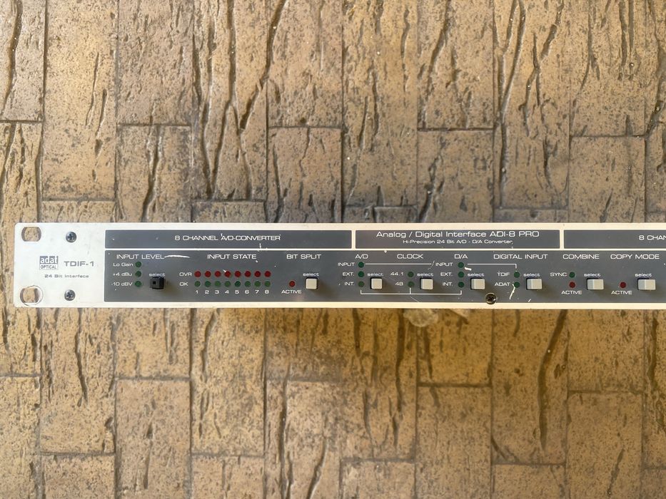 RME ADI-8 PRO TDIF-1 convertor